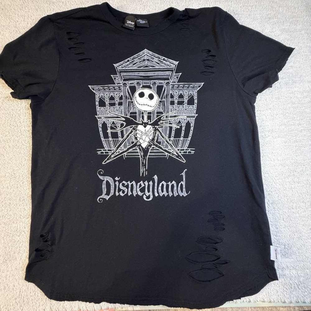 Walt Disney World Nightmare Before Christmas Jack Skeleton T-Shirt Size L